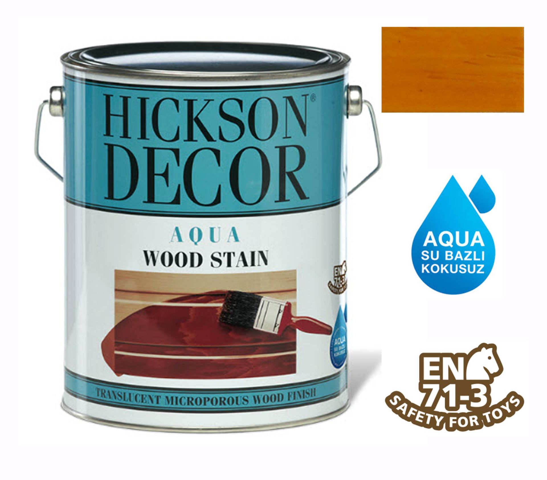 Hickson Decor Aqua Su Bazlı 2,5 Lt Natural - Bulutretail