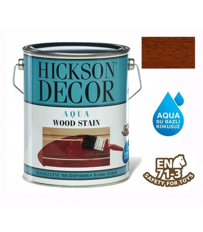 Hickson Decor Aqua Su Bazlı 5 Lt Teak - Bulutretail