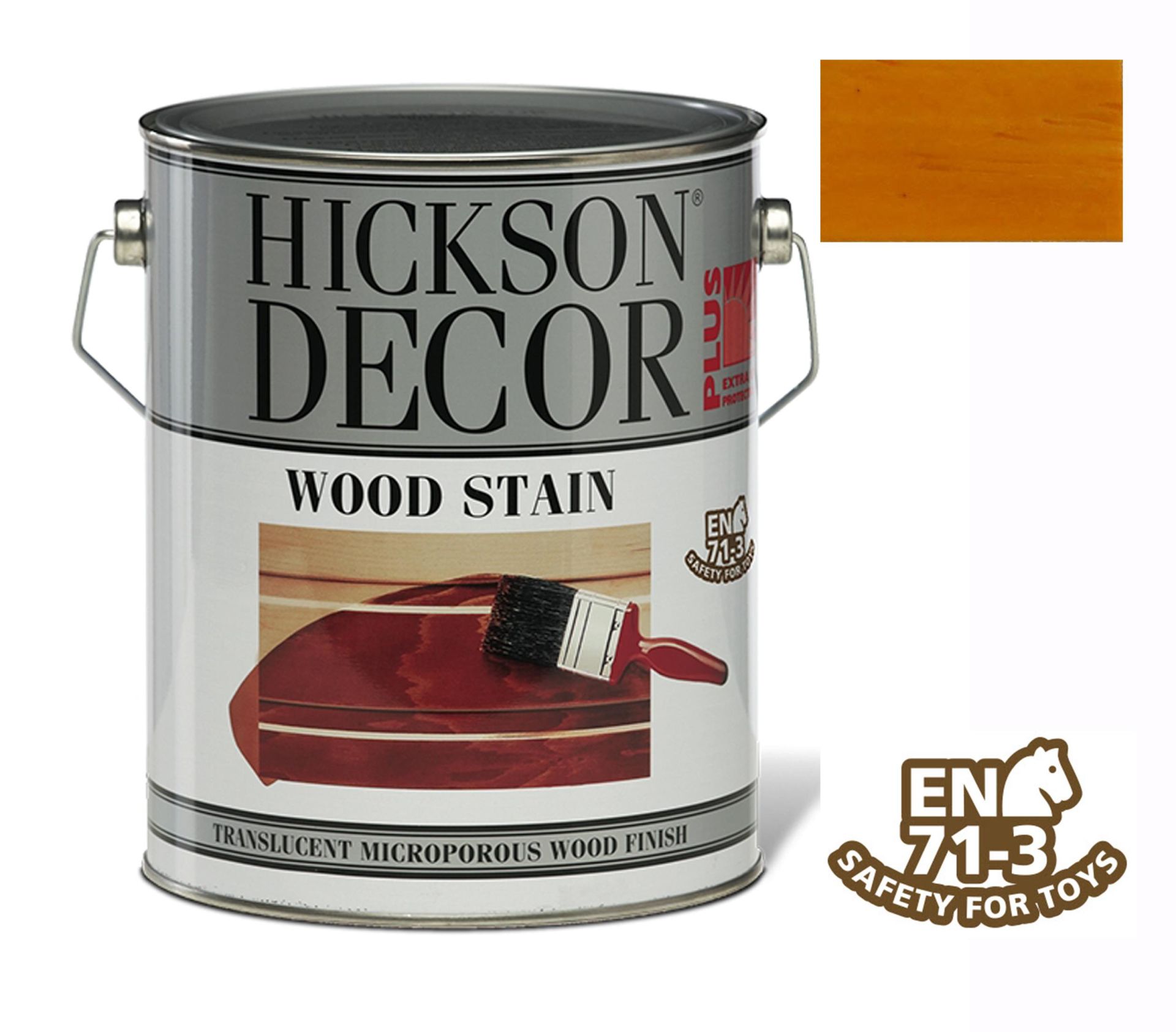 Hickson Decor Wood Stain 2,5 Lt Natural - Bulutretail