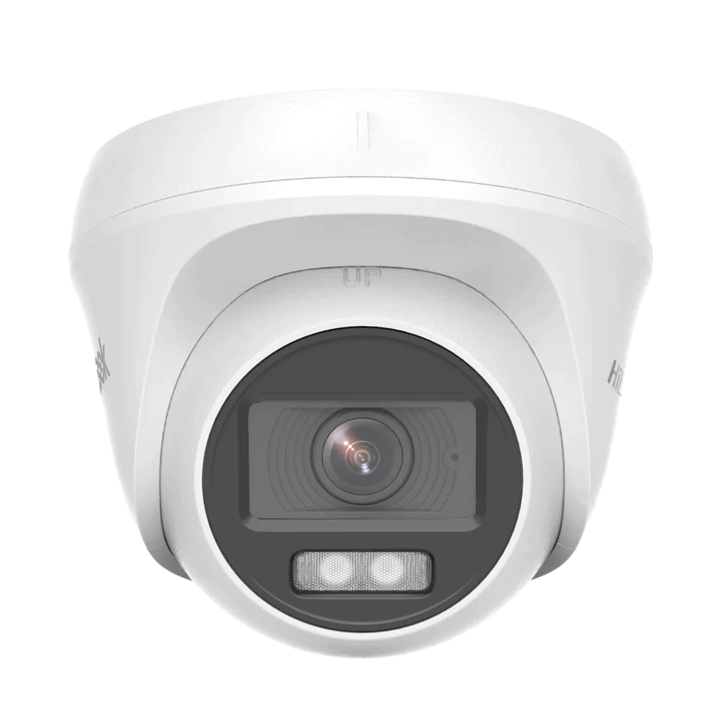 HILOOK THC-T127-LPS, 2Mpix, 2.8mm Lens, 20Mt Gece Görüşü, Dual Light, Dahili Mikrofon, Dome Kamera