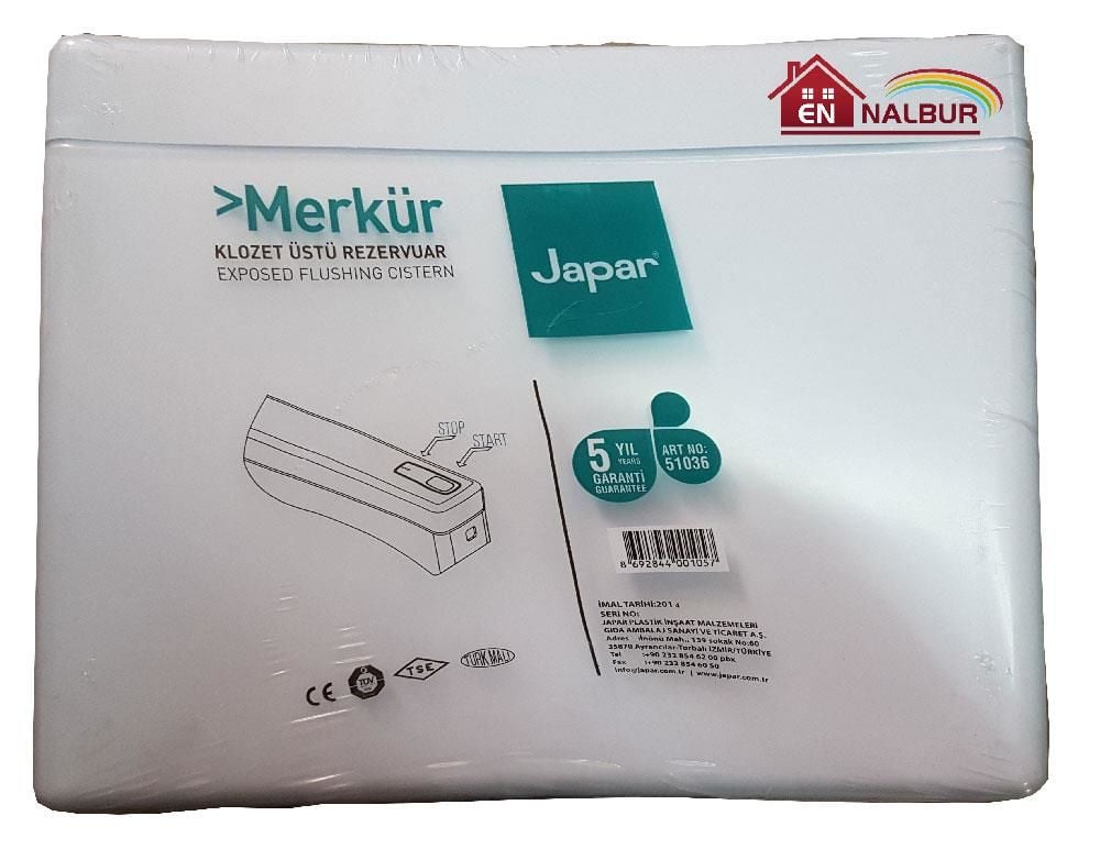 Japar 51036 Merkür Basma Rezarvuar - Bulutretail