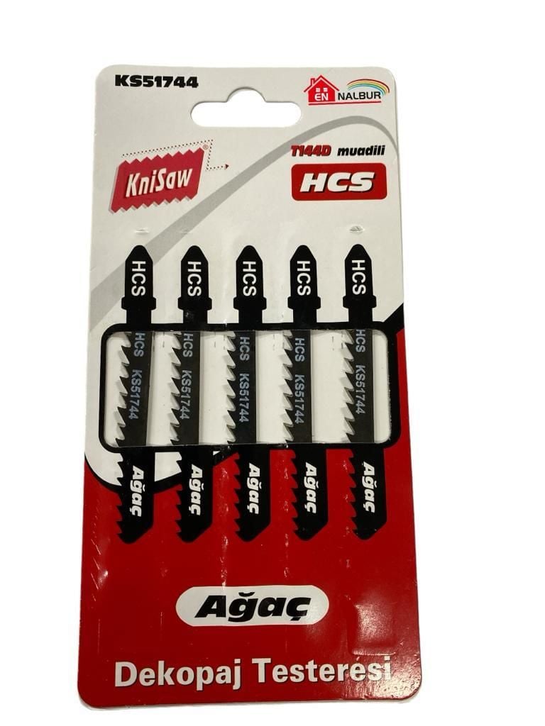 Knisaw 51744 Ahşap Testere Bıçağı 5 Parça - Bulutretail
