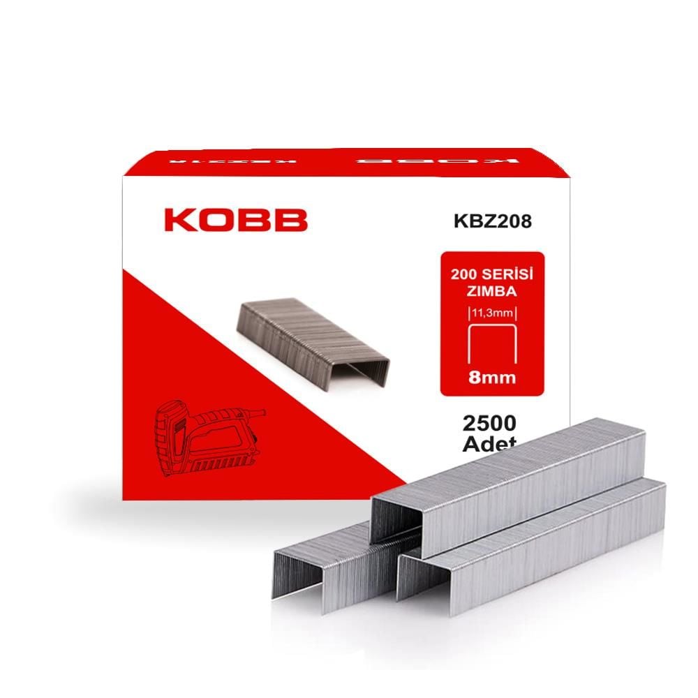 Kobb Kbz208 8 Mm 2500 Adet Zımba Teli - Bulutretail