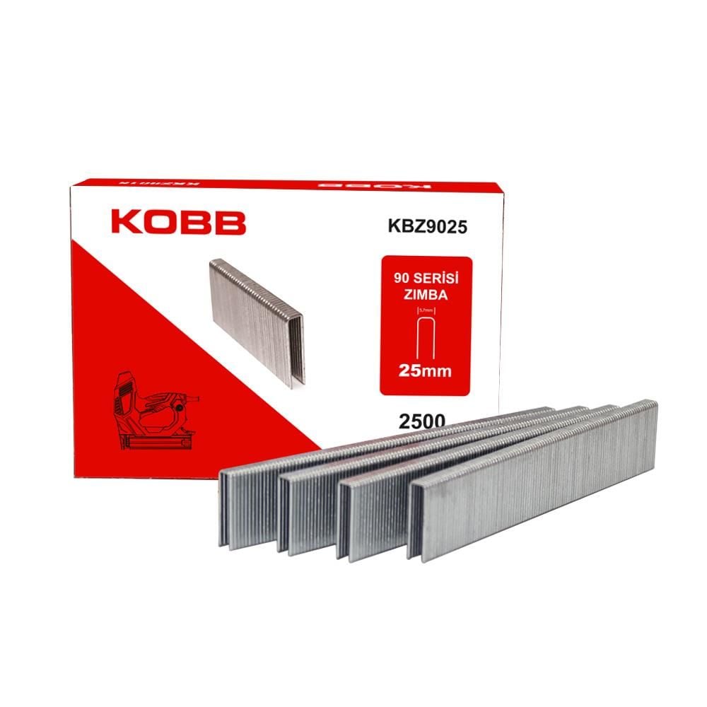 Kobb Kbz9025 25 Mm 2500 Adet U Zımba Teli - Bulutretail