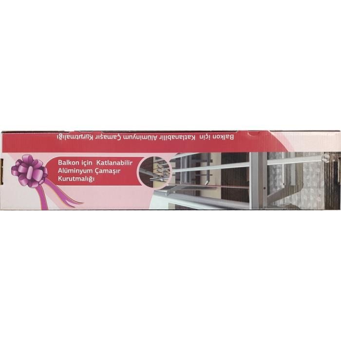 Koral Katlanabilir Balkon Çamaşır Kurutma Askılığı - Bulutretail