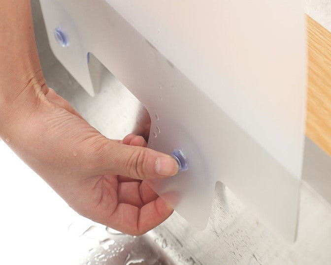 Lavabo ve Ocak Sıçrama Önleyici Vantuzlu Kalkan