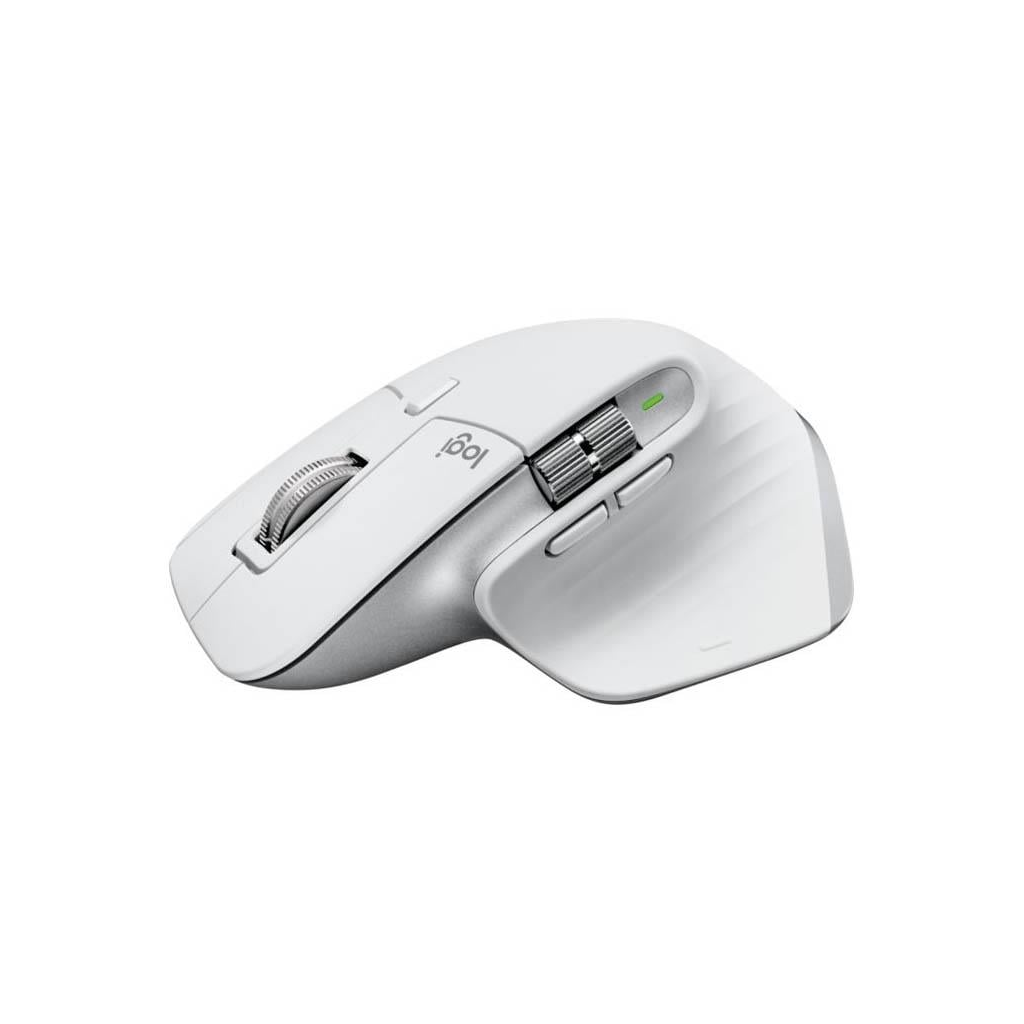 LOGITECH 910-006560, MX MASTER 3S, Beyaz, Bluetooth, 8000dpi, Lazer, 7 Tuşlu, USB-C den şarj edilebilir, Mouse
