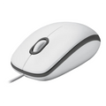 LOGITECH 910-006764, M100 Beyaz, USB Kablolu, 1000dpi, Optik, 3 Tuşlu, Mouse
