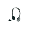 LOGITECH H110, 981-000271, 3,5mm Jac, Çağrı Merkezi, Ofis, Toplantı, Konuşmacı Tipi, Microfonlu Kulaklık