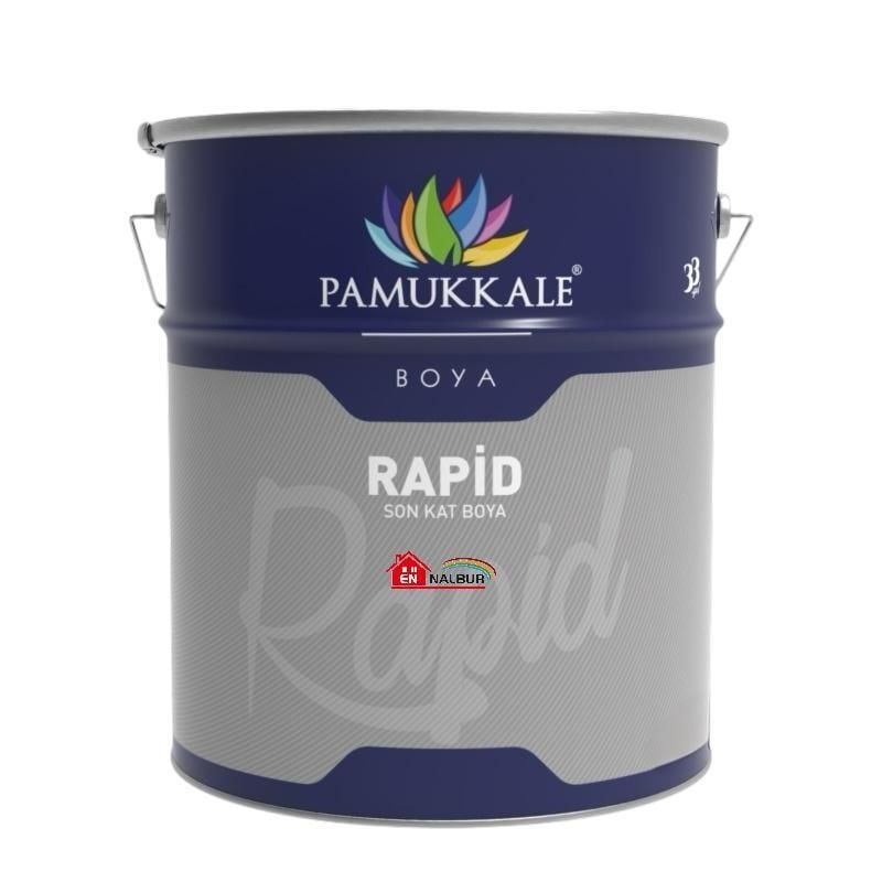 Pamukkale Rapid Endüstriyel Boya 2,5 Kg 9016 Beyaz - Bulutretail