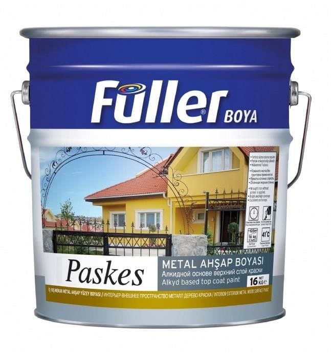 Paskes Sentetik Metal Boya 2,5 Kg Vişne - Bulutretail