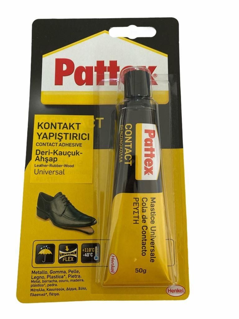 Pattex Deri Kauçuk Ahşap Yapıştırıcı 50 Gr - Bulutretail