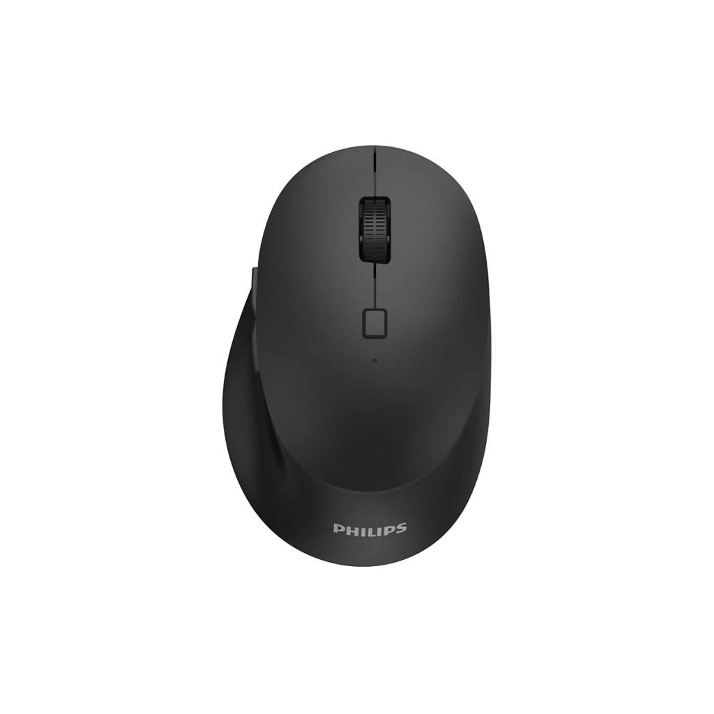 PHILIPS SPK7607B, Siyah, USB Nano 2,4Gh ve Bluetooth Kablosuz, 3200dpi, Optic, 7 Tuşlu, Mouse