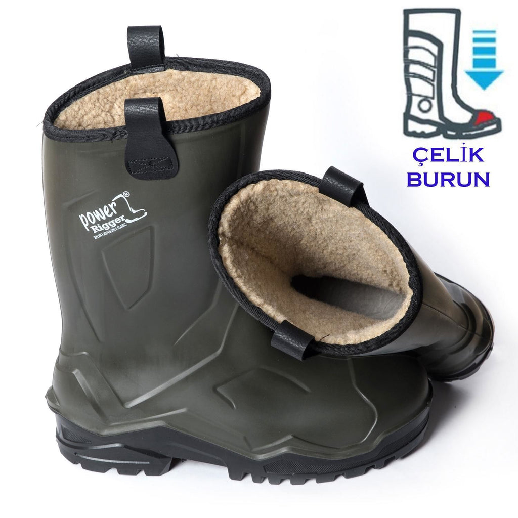 Pollyboot Power Rigger Çizme Çelik Burunlu 39 Numara - Bulutretail