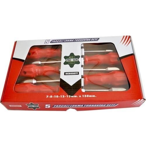 ProScr 02677 Lokma Tornavida Seti 5 Parça - Bulutretail