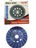 Procut 51185 Turbo Serisi Yüzey Temizleme 115 Mm - Bulutretail