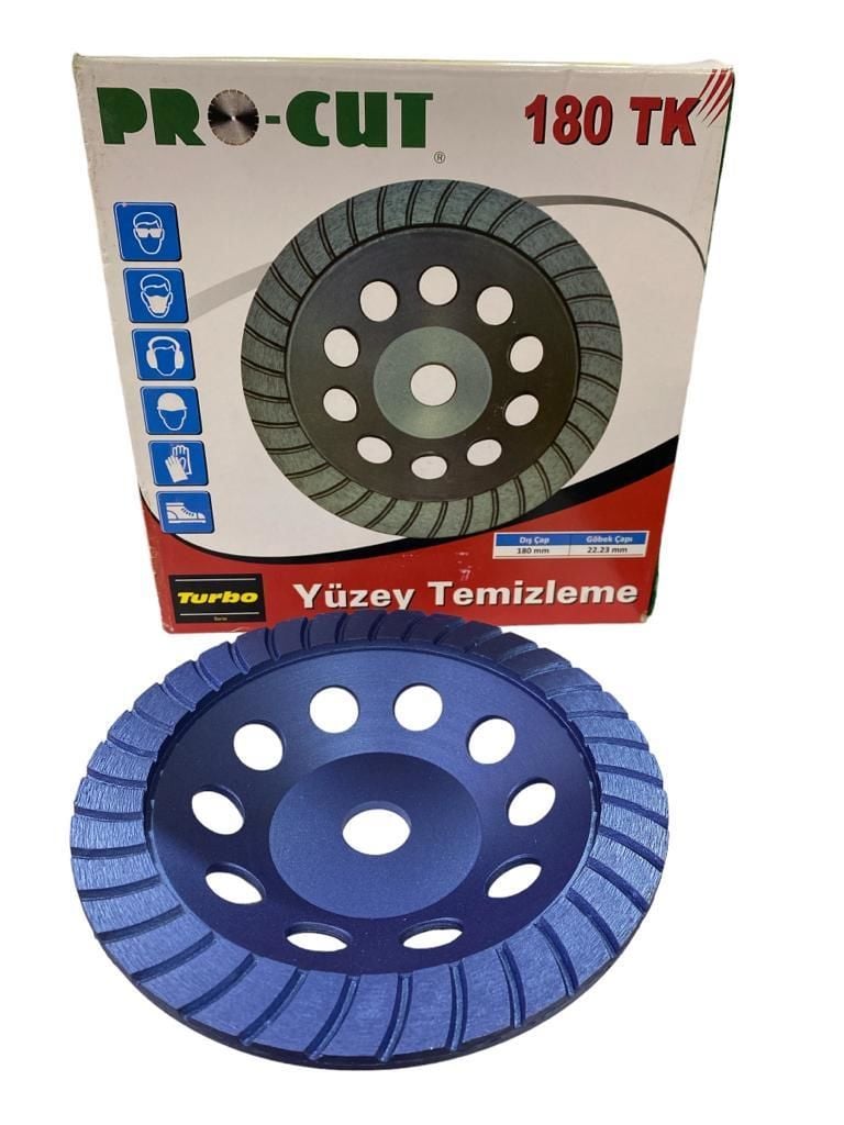 Procut 51187 Turbo Serisi Yüzey Temizleme 180 Mm - Bulutretail