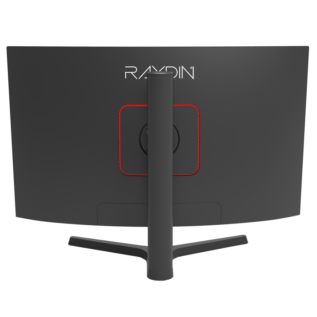 RAYDIN EG27RFA-300HZ, 27&amp;quot;, 1ms, 300Hz, Full HD, 2xHDMI, DP, Hoparlör, VA LED, R1500 Curved, Yükseklik Ayarlı Ayak, Frameless, FreeSync Gaming Monitör