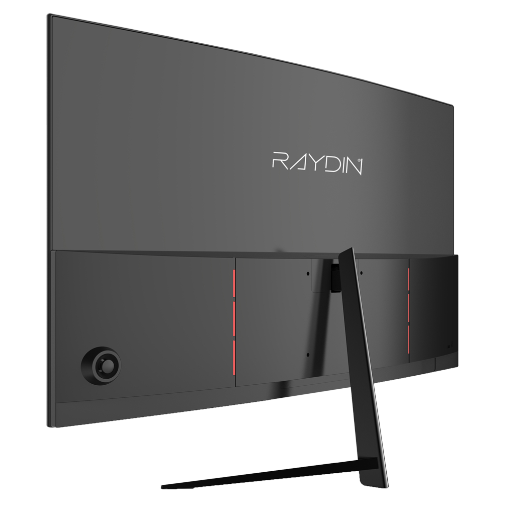 RAYDIN MM24RFA-200HZ, 23.6&amp;quot;, 1ms, 200Hz, Full HD, HDMI, DP, Hoparlör, VA LED, R1650 Curved, Frameless, FreeSync Gaming Monitör