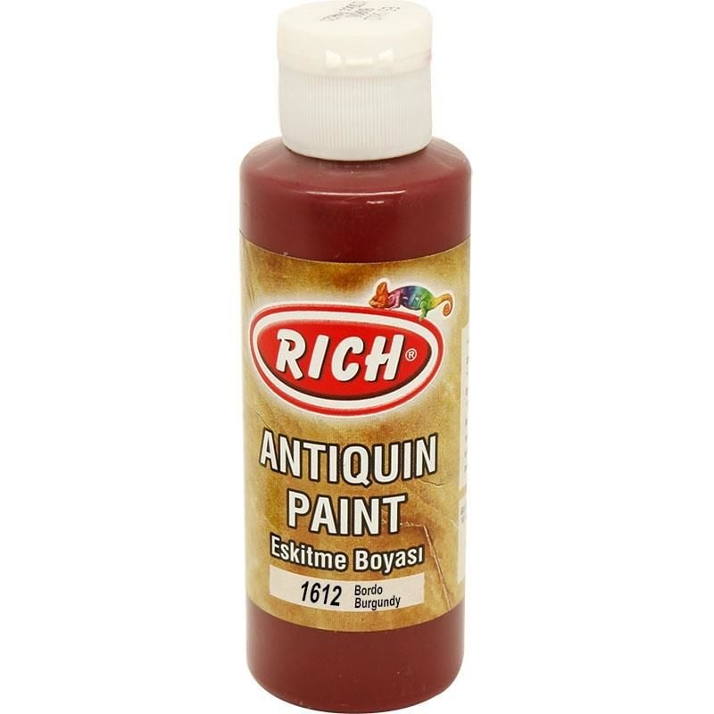 Rich 1602 Bordo 120 Ml Eskitme Ahşap Boyası - Bulutretail