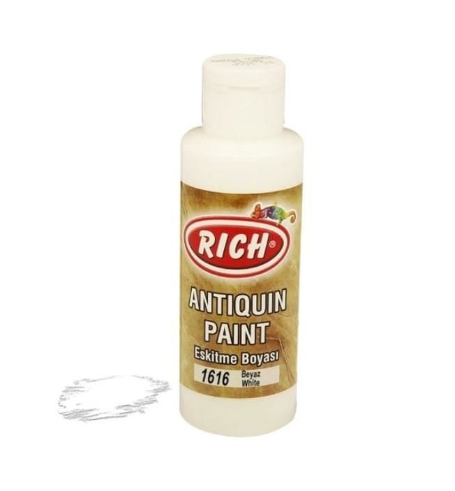 Rich 1616 Beyaz 120 Ml Eskitme Ahşap Boyası - Bulutretail