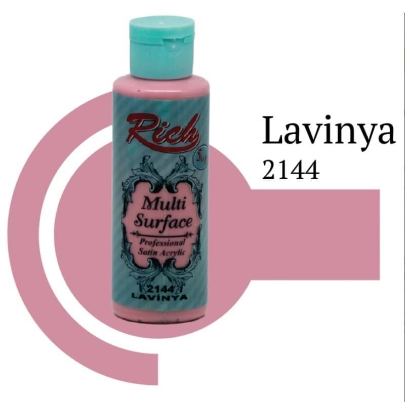 Rich Multi Surface 2144 Lavinya Akrilik Boya 120 Cc - Bulutretail