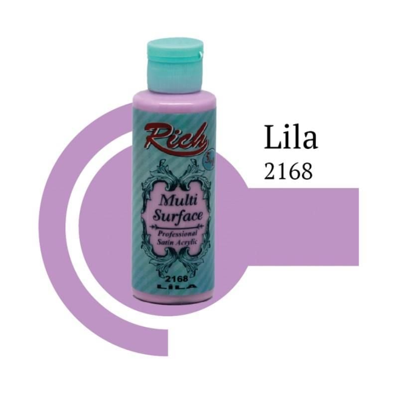 Rich Multi Surface 2168 Lila Akrilik Boya 120 Cc - Bulutretail