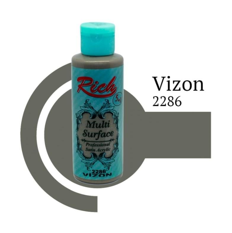 Rich Multi Surface 2286 Vizon Akrilik Boya 120 Cc - Bulutretail