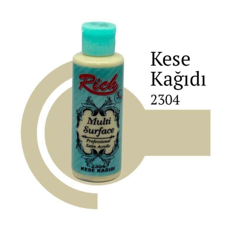 Rich Multi Surface 2304 Kese Kağıdı Akrilik Boya 120 Cc - Bulutretail