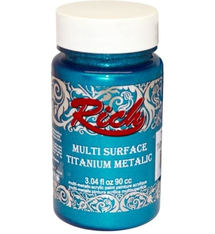 Rich Multi Surface Titanium 2572 Turkuaz Metalik 90 Cc - Bulutretail