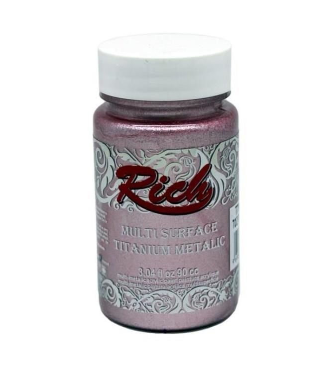 Rich Multi Surface Titanium 2556 Toz Pembe Metalik 90 Cc - Bulutretail