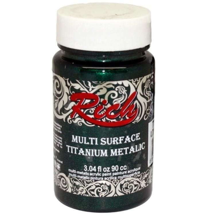 Rich Multi Surface Titanium 2554 Antik Yeşil Metalik 90 Cc - Bulutretail