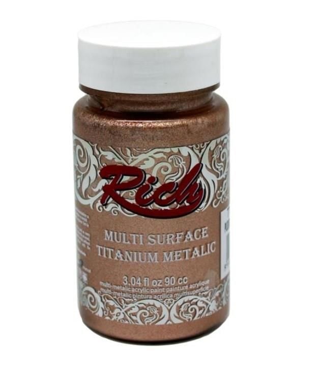 Rich Multi Surface Titanium 2530 Pudra Pembe Metalik 90 Cc - Bulutretail