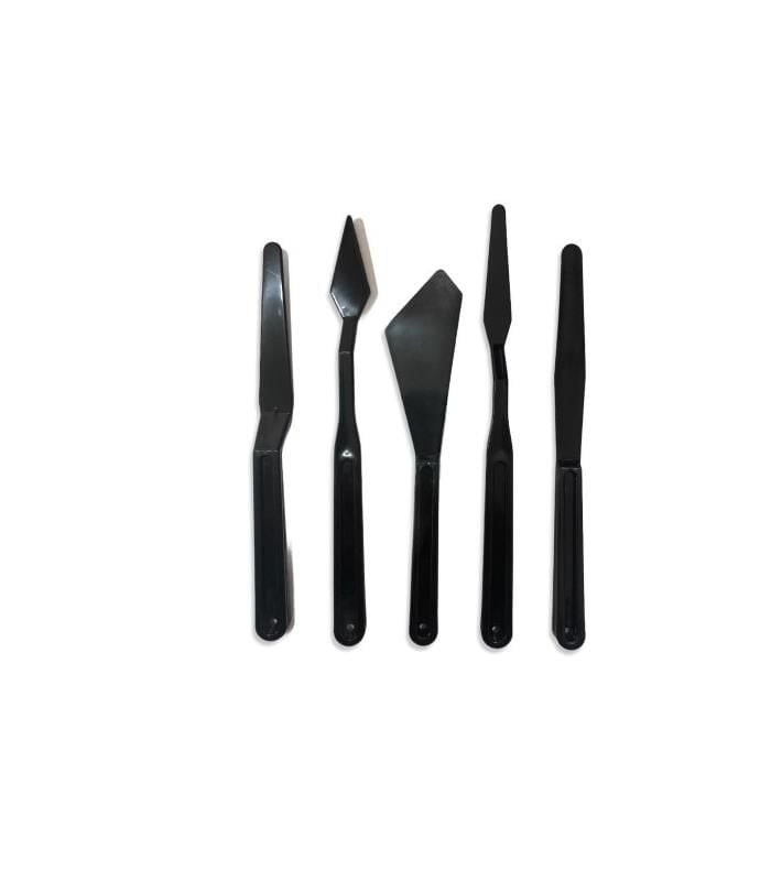 Rich Siyah Spatula Seti 5 Parça - Bulutretail
