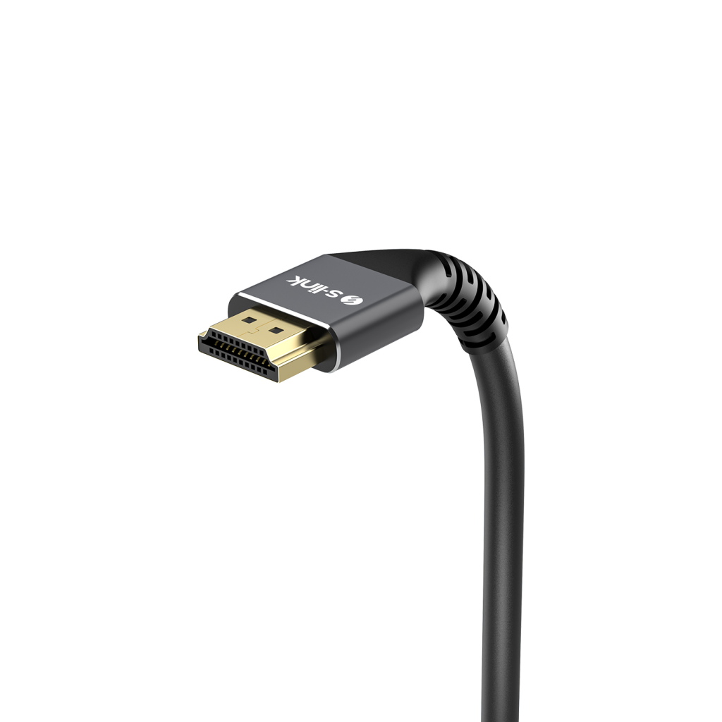 S-LINK SLX-HD4K20, 4K UHD, HDMI v2.0, 20mt. 30Hz. Metal Uçlu, Kablo