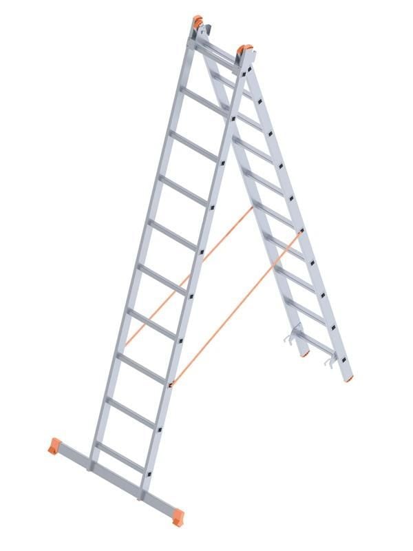 Saraylı 2X11 A Tipi Sürgülü Merdiven 6,02 Metre - Bulutretail