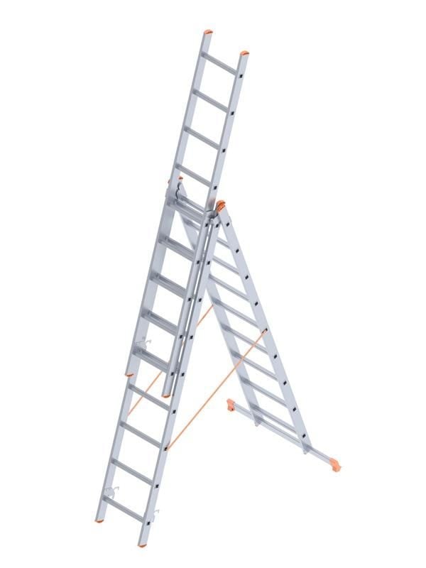 Saraylı 3X9 A Tipi Sürgülü Merdiven 7,41 Metre - Bulutretail