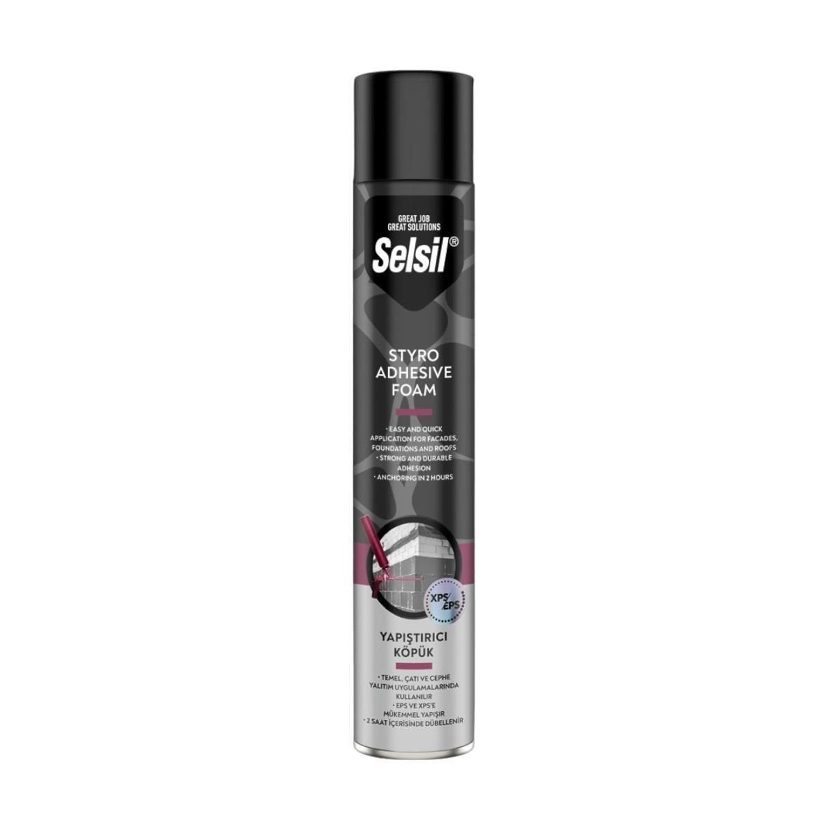 Selsil Mantolama Yapıştırıcı Köpük 850 Gr - Bulutretail