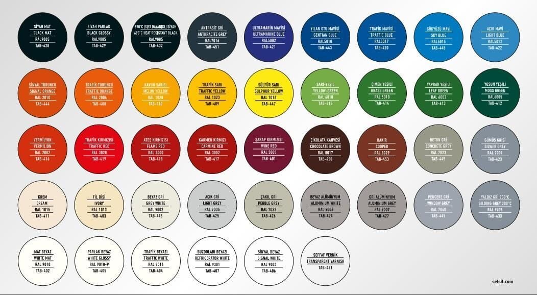 Selsil Rainbow Akrilik Sprey Boya 5002 Ultra Marin Mavi - Bulutretail