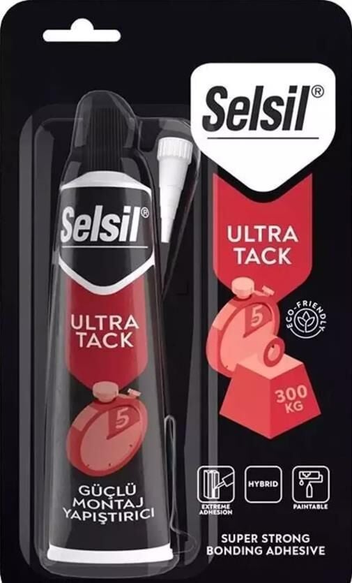 Selsil Ultra Tack Yapıştırıcı 50 ml Beyaz - Bulutretail