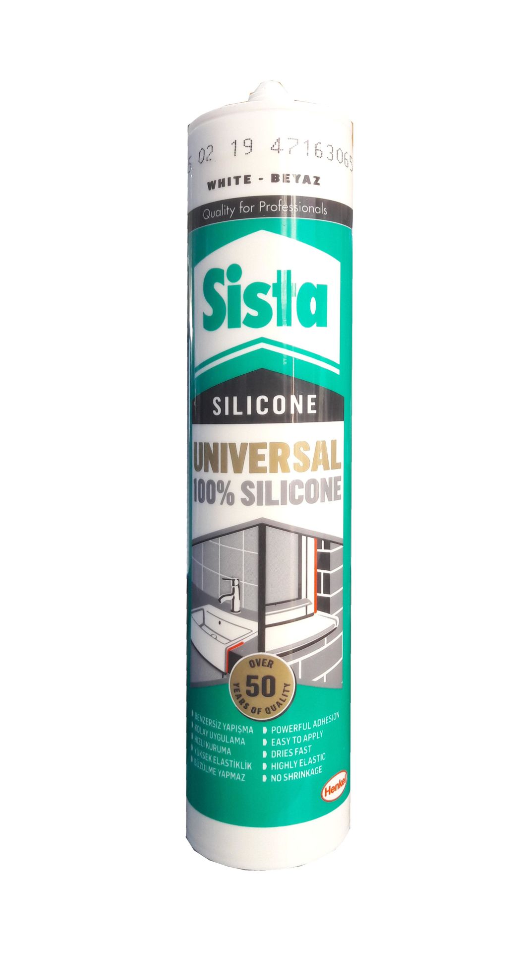 Sista Üniversal Beyaz Silikon 280 Ml - Bulutretail