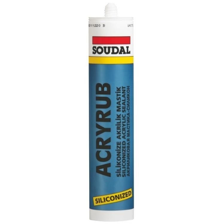 Soudal Acryrub Silikonize Mastik 310 Ml Bej - Bulutretail