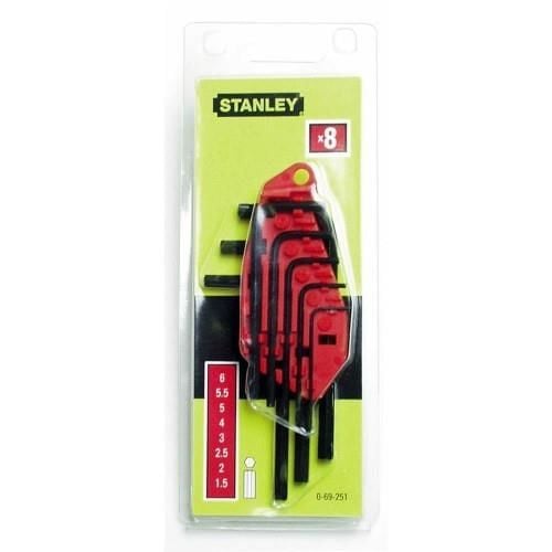 Stanley St069251 8 Parça Allen Anahtar Takımı - Bulutretail
