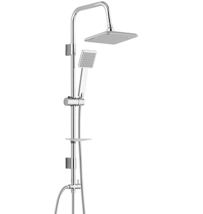 Tema 53260 RainQuadroPratik 1F Tepe Duş Seti - Bulutretail