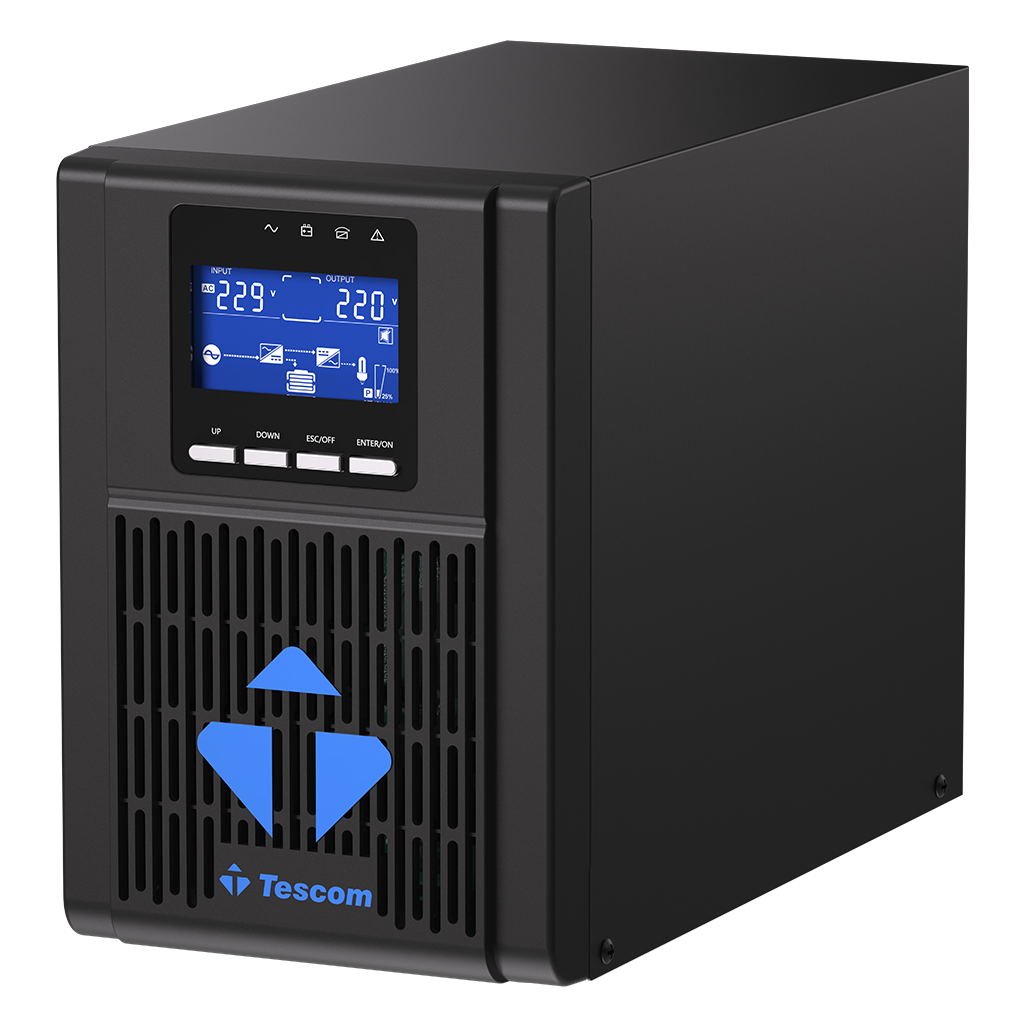 TESCOM NeoLine 1000, 1 KVA Online 1F/1F UPS,  (900040100) (2x9A Akü) - Bulutretail
