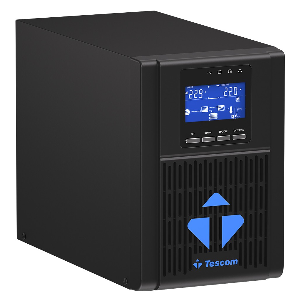 TESCOM NeoLine 1000, 1 KVA Online 1F/1F UPS,  (900040100) (2x9A Akü) - Bulutretail