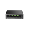 TP-LINK LS105LP, Green Tech, 5 Port, MegaBit, 4 Port PoE 41W, Metal Kasa, Yönetilemez, Masaüstü Switch