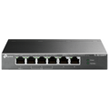 TP-LINK TL-SG1006PP, 6 Port, GigaBit, 4 Port PoE 64W, Yönetilemez, Metal Kasa, Masaüstü Switch