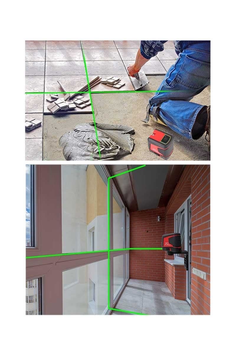UniT Lm570LdIı Yeşil Çizgi Lazer Hizalama Cihazı 10 Metre - Bulutretail