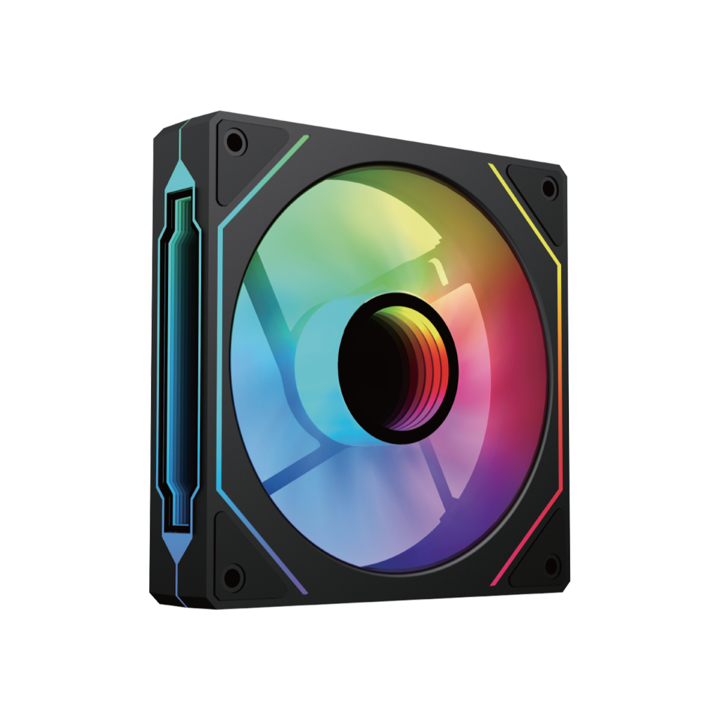 VENTO VF1202FI, 120mm, ARGB, Kasa Fanı, 3-lü Paket